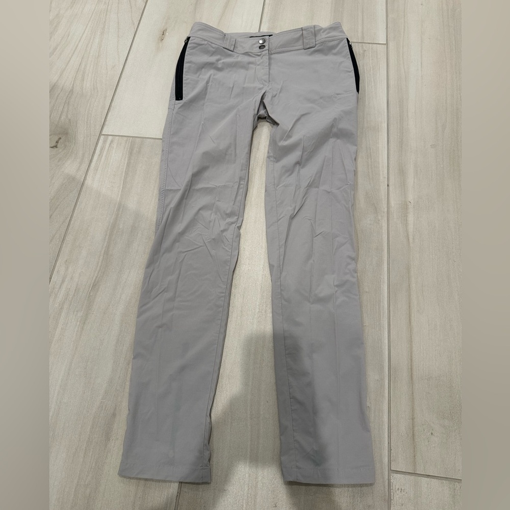 Anatomie Gray Pants with Black Accents, S